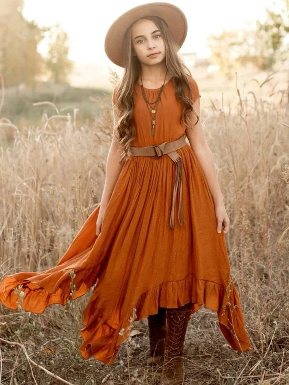 Joyfolie Girl Briley Dress in Spice size 5T 5 years NWT